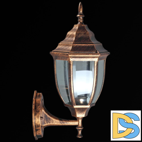 Уличный настенный светильник Reluce 00837-0.2-001SW BKG