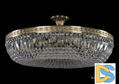 Люстра на штанге Bohemia Ivele Crystal 19041/80IV G