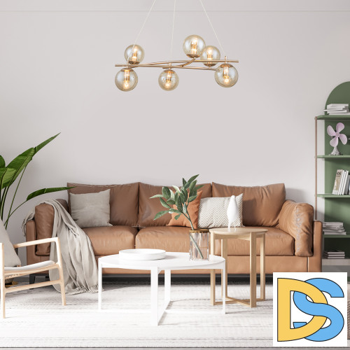 Подвесная люстра Escada Balance 1119/6S Gold