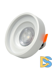 Встраиваемый светильник Elvan VLS-314R-6/3W-NH-Wh