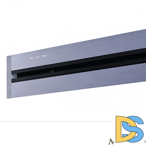 Встраиваемый шинопровод с выключателем Arte Milano Am-track-sockets 385205TBB/50 Grey