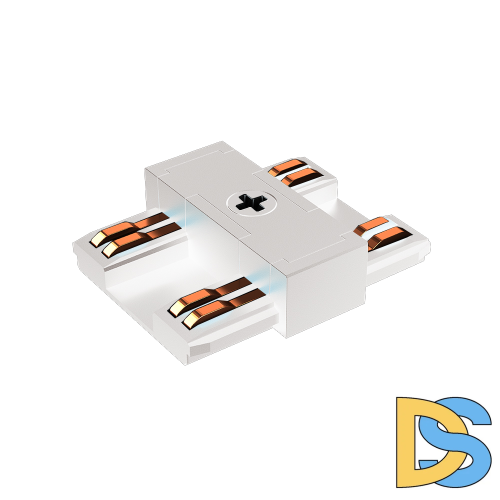 Коннектор питания прямой iLedex Vision POWER CONNECT 4825-WH