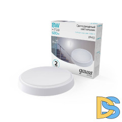 Настенно-потолочный светодиодный светильник Gauss Hall 193411208