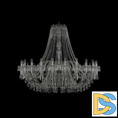 Подвесная люстра Bohemia Ivele Crystal 1403/24/530 Ni
