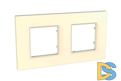 Рамка 2-постовая Schneider Electric Unica Quadro MGU2.704.25