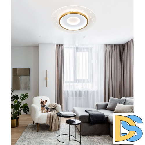 Потолочный светильник LED4U L1027-500 WH-GD