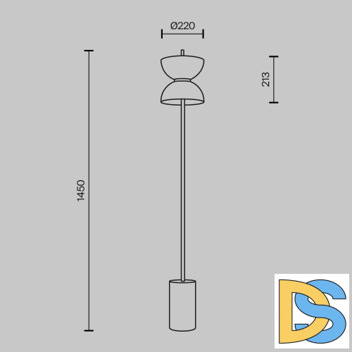 Торшер Maytoni Kyoto MOD178FL-L11G3K