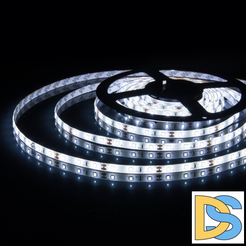Светодиодная лента Elektrostandard 24V 4,8W 60Led 2835 IP65 холодный белый, 5м 4690389167843