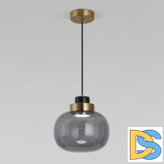 Подвесной светильник Eurosvet Jeffry 50241/1 LED дымчатый a060674