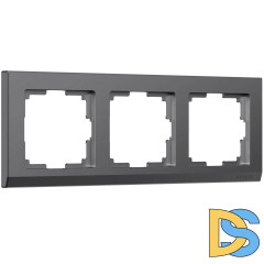 Рамка на 3 поста Werkel Stark (графит матовый) W0031864
