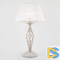 Настольная лампа Eurosvet 01002/1 белый с золотом