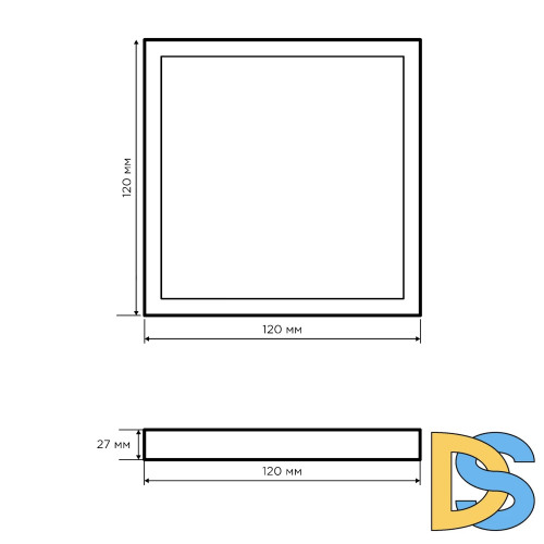 Накладная светодиодная панель Apeyron 06-44