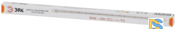 Лампа галогенная Эра R7S 2000W 3000K J333-2000W-R7s-230V Б0048498