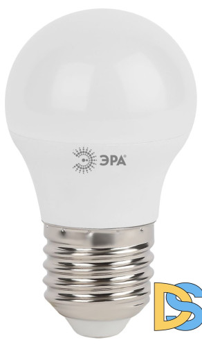 Лампа светодиодная Эра E27 5W 2700K LED P45-5W-827-E27 Б0028486