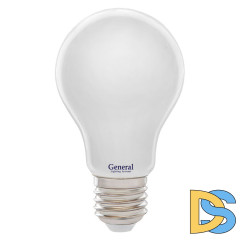 Филаментная светодиодная лампа General GLDEN-A60S-M-13-230-E27-6500 649940