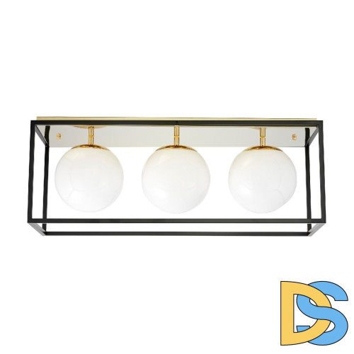 Потолочный светильник Lumina Deco Maldini LDC 8060-3 F.GD+BK
