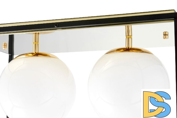 Потолочный светильник Lumina Deco Maldini LDC 8060-3 F.GD+BK