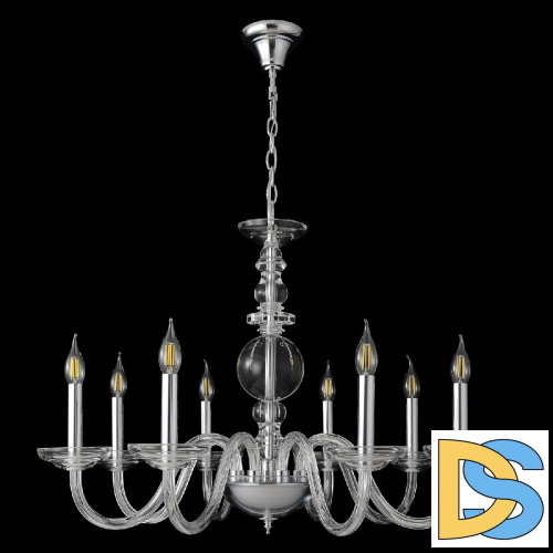 Подвесная люстра Crystal Lux ARABESQUE SP8 CHROME