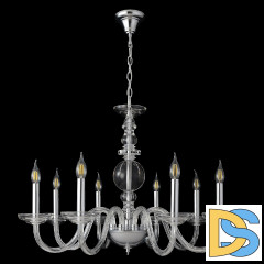 Подвесная люстра Crystal Lux ARABESQUE SP8 CHROME