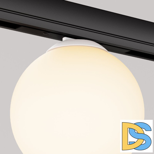 Трековый магнитный светильник Maytoni Luna TR185-1-3W2.7K-B