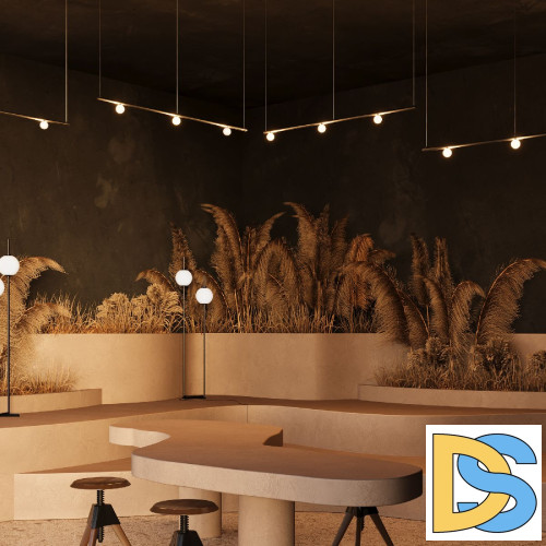 Трековый магнитный светильник Maytoni Luna TR185-1-3W2.7K-B