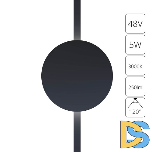 Трековый магнитный светильник Arte Lamp Rapid A1163PL-1BK