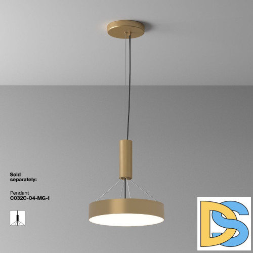 Потолочный светильник Maytoni Zon C032CL-36W4K-RD-MG