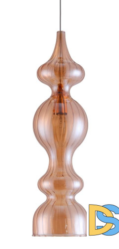 Подвесной светильник Crystal Lux Iris SP1 A Amber