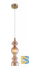 Подвесной светильник Crystal Lux Iris SP1 A Amber