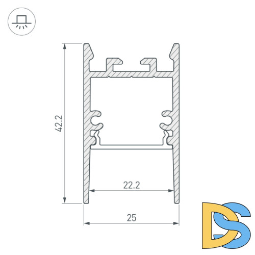 Профиль Arlight SL-COMFORT 031727