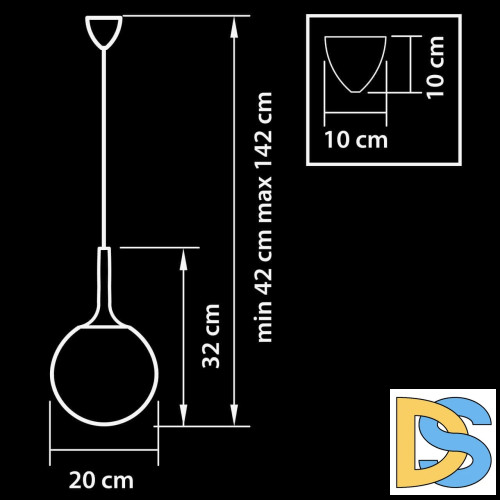 Подвесной светильник Lightstar Globo 813022