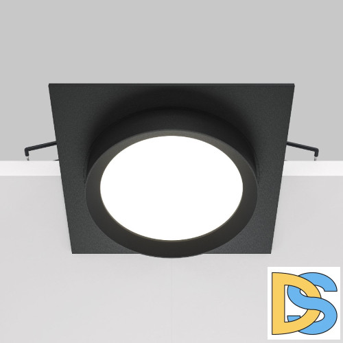 Встраиваемый светильник Maytoni Technical Hoop DL086-GX53-SQ-B