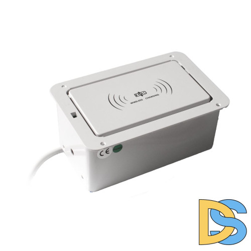 Блок розеток LK-DMS-742 (2 секции полуавтоматический 2 USB беспроводная зарядка) Mebax 00-00002869