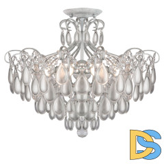 Потолочная люстра AM Group MONICA PL6 SILVER