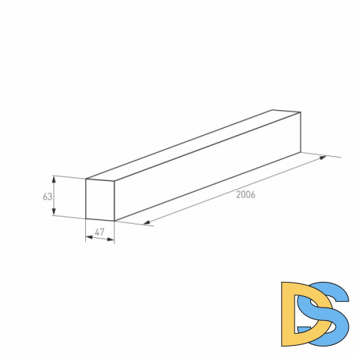 Шинопровод магнитный Arlight Mag-Track-4563-2000 028068(1)