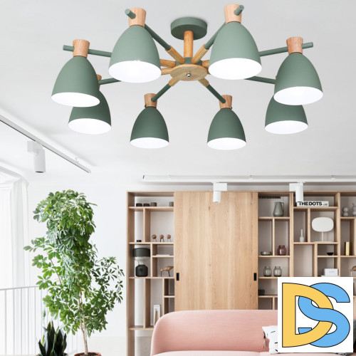 Люстра на штанге ImperiumLoft Folke 178030-26