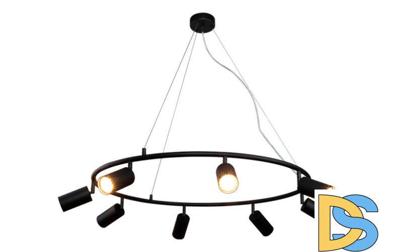 Подвесная люстра Crystal Lux CLT 015C8 D800 BL