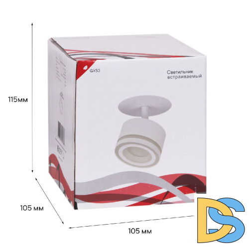 Встраиваемый спот Reluce 53024-9.0-001CT GX53 WT