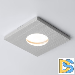 Встраиваемый светильник Elektrostandard 126 MR16 серебро 4690389168789