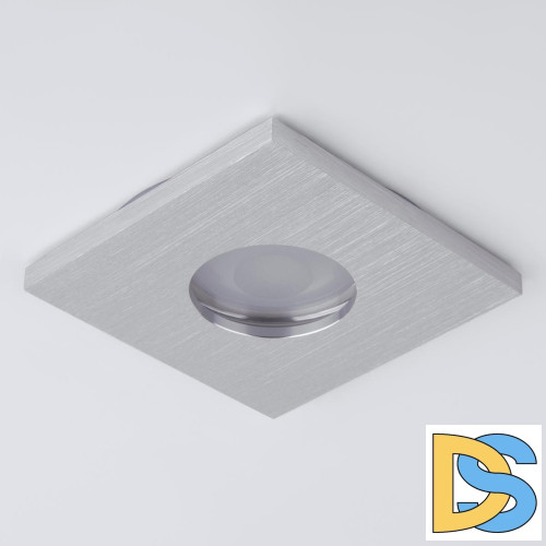 Встраиваемый светильник Elektrostandard 126 MR16 серебро 4690389168789