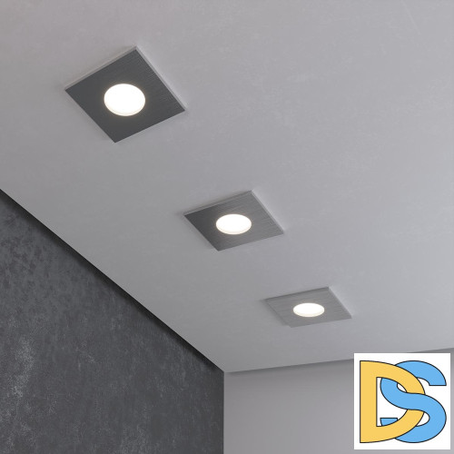 Встраиваемый светильник Elektrostandard 126 MR16 серебро 4690389168789