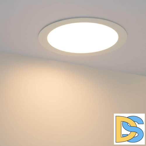 Встраиваемый светодиодный светильник Arlight DL-225M-21W Warm White 020119