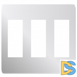 Рамка 3-ая (тройная), Хром/Антрацит, серия Unica Studio, Schneider Electric