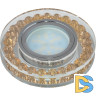 Встраиваемый светильник Fametto Peonia DLS-P102 GU5.3 CHROME/GOLD 09985