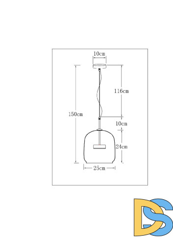 Подвесной светильник Arte Lamp Padova A2404SP-23AM