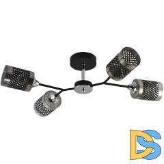 Люстра на штанге Reluce 01405-3.3-04B BK+CR