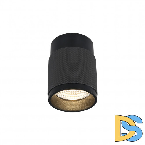 Накладной светильник iLedex Delta 1955-10W-3000K-36 BK+GRP