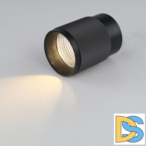 Накладной светильник iLedex Delta 1955-10W-3000K-36 BK+GRP