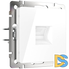 Телефонная розетка RJ-11 Werkel белый W1182001 4690389155383