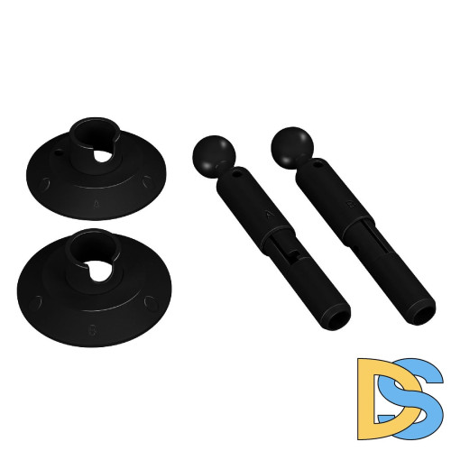 Крепление Arlight MOONLIGHT-COTTON-ROUND-D13-S-KIT Black 049328